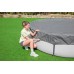 BESTWAY Winterfeste Premium Abdeckplane 305 cm, grau, rund 58948
