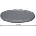 BESTWAY Winterfeste Premium Abdeckplane 370 cm, grau, rund 58949