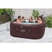 BESTWAY Lay-Z-Spa Maldives HydroJet Pro Whirlpool, 201 x 201 x 80 cm, für 7 Personen 6001U