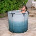 BESTWAY Lay-Z-Spa Glacial Dip Eisbad mit Filterpumpe 90 x 80 cm, rund 6002K