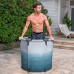 BESTWAY Lay-Z-Spa Glacial Dip Eisbad mit Filterpumpe 90 x 80 cm, rund 6002K
