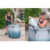 BESTWAY Lay-Z-Spa Glacial Dip Eisbad mit Filterpumpe 90 x 80 cm, rund 6002K