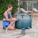 BESTWAY Lay-Z-Spa Glacial Dip Eisbad mit Filterpumpe 90 x 80 cm, rund 6002K
