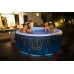 BESTWAY Lay-Z-Spa Hollywood AirJet LED-Whirlpool, 196 x 66 cm, 4-6 Personen 60059