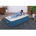 BESTWAY AlwayzAire Twin Luftbett mit integrierter Doppelpumpe, 191 x 97 x 46 cm 6713P