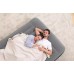 BESTWAY Tritech Aeroluxe Luftbett, Double, mit integrierter Pumpe, 203 x 152 x 46 cm 67403