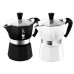 BIALETTI Moka Express 6 Tassen Espressokocher, Alu-Weiß 2130199311