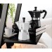 BIALETTI Moka Express 6 Tassen Espressokocher, Alu-Schwarz 2130199314