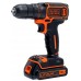 Black & Decker BDCDC18BAFC-QW Akku Bohrschrauber (2x1,5Ah/18V) und 80tlg. Zubehör