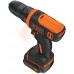 Black & Decker BDCDD12KB-QW Akku-Bohrschrauber 10,8V/1,5Ah Li-Ion, 26Nm, 2 akku