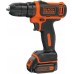 Black & Decker BDCDD12KB-QW Akku-Bohrschrauber (26Nm/10,8V/2x1,5Ah), Koffer