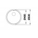 BLANCO RONIS U Edelstahl 523017