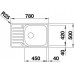 B-Ware!BLANCO LANTOS XL 6 S-IF Compact Edelstahlspüle Bürstfinish 523140-ausgepackt!