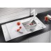 BLANCO AXIA III 5 S-F Silgranit inkl. Glasschneidbrett alumetallic InFino Ablauf 523233