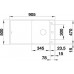 BLANCO AXIA III 5 S-F Silgranit inkl. Glasschneidbrett alumetallic InFino Ablauf 523233