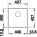 BLANCO SUBLINE 400 F InFino cafe ohne Zugknopf 523499