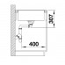 BLANCO AXIA III XL 6 S-F Silgranit PuraDur felsgrau Holzschneidbrett InFino Ablauf 523521