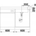 BLANCO MODEX M 60 felsgrau InFino Ablauf 523647