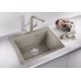 BLANCO PLEON 5 Silgranit PuraDur Farbe alumetallic InFino Ablauf 523678