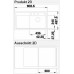 BLANCO ZENAR 5 S-F Becken rechts anthrazit InFino Ablauf 523873