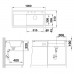 BLANCO ZENAR XL 6 S DampfgarPlus Glasschneidbrett Becken rechts anthrazit InFino 524066