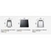BLANCO ZENAR XL 6 S DampfgarPlus Glasschneidbrett Becken rechts anthrazit InFino 524066