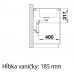 BLANCO ZENAR 45 S Keramik Becken links weiss matt InFino Ablauf 524156