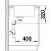 BLANCO Andano XL 6S -IF Küchenspüle Infino mit Exzenter 522999