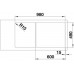 BLANCO Axia III XL 6 S Granitspüle ohne Exzenter aluminium 522181