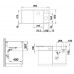 BLANCO Axia III 6 S-F Infino Flächenbündigespüle Silgranit, anthrazit 524663