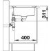 BLANCO Axis III 5S-IF Edelstahlspüle Seidenglanz 522103