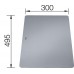 BLANCO Schneidbrett aus Sicherheitsglas silber ZENAR 226191