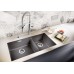 BLANCO SUBLINE 480/320-U SILGRANIT Spüle Silgranit m.Ablauffernbed. cafe 519483
