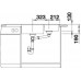 BLANCO LEXA 9 E SILGRANIT, ohne Ablauffernbed., muskat 521880