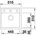 BLANCO DALAGO 5 Silgranit Einbauspüle, jasmin 518525