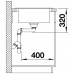 BLANCO SPÜLE ELON XL 6 S SILGRANIT® PURADUR® REVERSIBEL weiß 524838