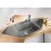 BLANCO LEXA 9 E SILGRANIT, Grantispüle perlgrau 520564