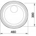 BLANCO RONDOSOL einbauspüle Edelstahl Bürstfinish, 513307