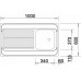 BLANCO Auflagespüle R-ES 10 x 6 Edelstahl Naturfinish o.AF.510503