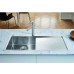 BLANCO Einbauspüle CLARON 5 S-IF Edelstahl Steelart InFino Ablauf Becken rechts 521625