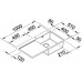 BLANCO Einbauspüle CLARON 5 S-IF Edelstahl Steelart InFino Ablauf Becken links 521626