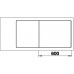 BLANCO Axia III 6 S-F Silgranit PuraDur, Farbe anthrazit, Glasschneidbrett 524669