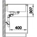 BLANCO Axia III 6 S-F Silgranit PuraDur, Farbe anthrazit, Glasschneidbrett 524669