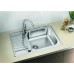 BLANCO Einbauspüle DINAS XL 6 S Compact Edelstahl Bürstfinish 525120