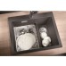 BLANCO Pleon 6 Split Silgranit PuraDur, beton-style, InFino Ablauf, 525307