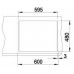 BLANCO Metra 6 - Silgranitspüle, 615x500 mm, Schwarz 525923