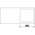 BLANCO Einbauspüle SUBLINE 500-IF/A SteelFrame Silgranit, InFino schwarz 526000