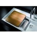 BLANCO Silgranitspüle ZENAR XL 6S DampfgarPlus schwarz 526054