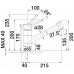 BLANCO Armatur TIVO-S silgranitschwarz/chrom 526279