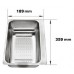 BLANCO Funktionsschale aus Edelstahl gelocht LIVIT 6 S und 8S, 221132
